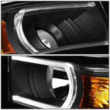 Load image into Gallery viewer, 14-15 Chevrolet Silverado 1500 LED DRL Headlights Black Housing