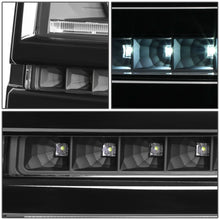 Load image into Gallery viewer, 14-15 Chevrolet Silverado 1500 LED DRL Headlights Black Housing