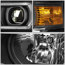 Load image into Gallery viewer, 14-15 Chevrolet Silverado 1500 LED DRL Headlights Black Housing