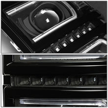 Load image into Gallery viewer, 2014-2015 Chevrolet Silverado 1500 LED DRL Headlights - Black Housing