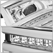 Load image into Gallery viewer, 14-15 Chevrolet Silverado 1500 LED DRL Headlights - Chrome Housing