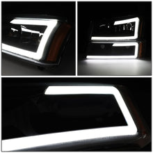 Load image into Gallery viewer, 03-07 Chevrolet Silverado / 03-06 Avalanche LED DRL Headlights Black