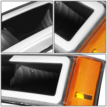 Load image into Gallery viewer, 03-07 Chevrolet Silverado / 03-06 Avalanche LED DRL Headlights Black