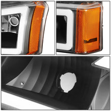 Load image into Gallery viewer, 03-07 Chevrolet Silverado / 03-06 Avalanche LED DRL Headlights Black