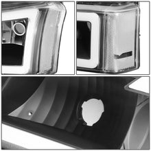 Load image into Gallery viewer, 03-07 Chevrolet Silverado / 03-06 Avalanche LED DRL Headlights 4PC Black