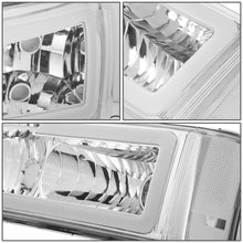 Load image into Gallery viewer, 03-07 Chevrolet Silverado LED DRL Headlights Chrome Housing 4PC