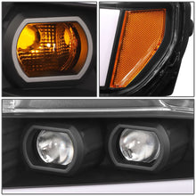 Load image into Gallery viewer, 2019-2021 Chevrolet Silverado 1500 LED DRL Quad Projector Headlights