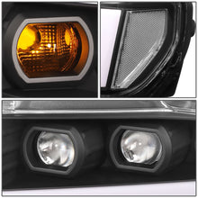 Load image into Gallery viewer, 2019-2022 Chevrolet Silverado 1500 LED DRL Quad Projector Headlights