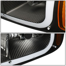 Load image into Gallery viewer, 01-07 GMC Sierra/Yukon LED DRL Headlights 4PC Black Housing