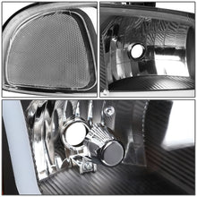 Load image into Gallery viewer, 01-07 GMC Sierra/Yukon LED DRL Headlights 4PC Black Housing