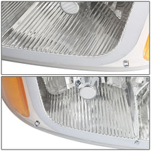 Load image into Gallery viewer, 01-07 GMC Sierra/Yukon LED DRL Headlights 4PC Chrome Housing