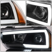 Load image into Gallery viewer, 11-14 Dodge Charger LED DRL Projector Headlights - Black Housing