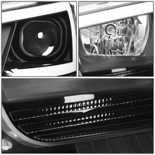 Load image into Gallery viewer, 2011-2014 Dodge Charger LED DRL Projector Headlights - Black Housing