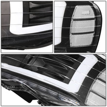 Load image into Gallery viewer, 02-05 Dodge Ram LED DRL Projector Headlights Black Housing Clear Corner