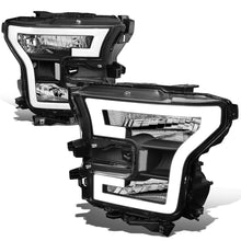 Load image into Gallery viewer, 2015-2017 Ford F-150 LED DRL Black Housing Headlights