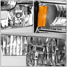Load image into Gallery viewer, 2015-2017 Ford F-150 LED DRL Headlights Chrome Housing