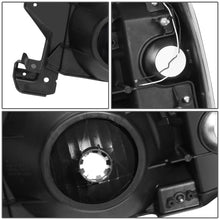 Load image into Gallery viewer, 87-91 Ford Bronco F-150 F-250 F-350 LED DRL Headlights Black Housing