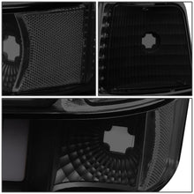 Load image into Gallery viewer, 92-96 Ford F-150 F-250 F-350 Bronco Dual LED DRL Headlights Black