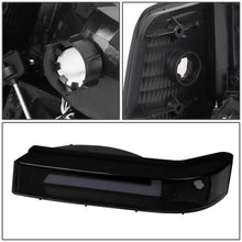 Load image into Gallery viewer, 92-96 Ford F-150 F-250 F-350 Bronco Dual LED DRL Headlights Black