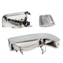Load image into Gallery viewer, 92-96 Ford F-150 F-250 F-350 Bronco Dual LED DRL Headlights Chrome