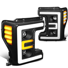 Load image into Gallery viewer, 2017-2019 Ford F-250 F-350 F-450 F-550 3D LED DRL Projector Headlights