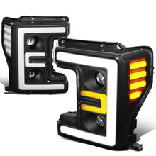 Load image into Gallery viewer, 2017-2019 Ford F-250 F-350 F-450 F-550 Super Duty 3D LED DRL Projector Headlights