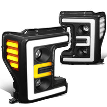 Load image into Gallery viewer, 2017-2019 Ford F-250 F-350 F-450 F-550 Super Duty 3D LED DRL Projector Headlights