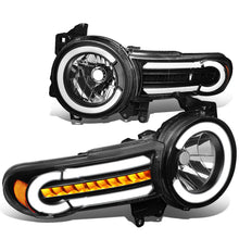 Load image into Gallery viewer, 2007-2014 Toyota FJ Cruiser LED DRL Sequential Turn Signal Headlights