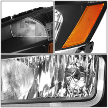 Load image into Gallery viewer, 2003-2007 Honda Accord LED DRL Headlights - Black Housing
