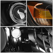 Load image into Gallery viewer, 13-15 Honda Accord LED DRL Projector Headlights Black Housing