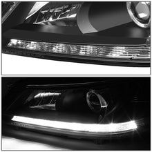 Load image into Gallery viewer, 2013-2015 Honda Accord LED DRL Projector Headlights Black Housing