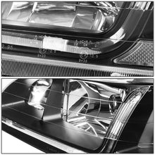 Load image into Gallery viewer, 98-02 Honda Accord LED DRL Headlights - Black Housing Clear Corner