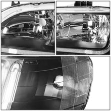 Load image into Gallery viewer, 98-02 Honda Accord LED DRL Headlights - Black Housing Clear Corner