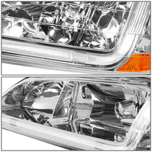 Load image into Gallery viewer, 98-02 Honda Accord LED DRL Headlights Chrome Housing Amber Corner