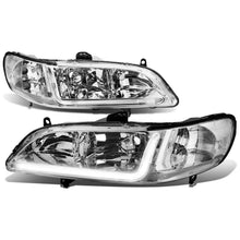 Load image into Gallery viewer, 98-02 Honda Accord LED DRL Chrome Housing Headlights
