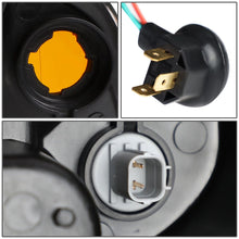 Load image into Gallery viewer, 01-03 Honda Civic LED DRL Projector Headlights Black Housing