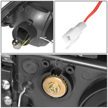 Load image into Gallery viewer, 92-95 Honda Civic LED DRL Headlights Black Housing Clear Corner