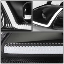 Load image into Gallery viewer, 96-98 Honda Civic LED DRL Projector Headlights Black Housing