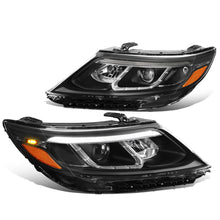 Load image into Gallery viewer, 2014-2015 Kia Sorento LED DRL Headlights - Black Housing