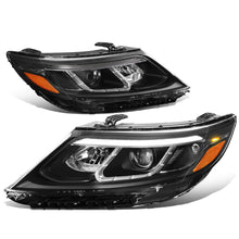 Load image into Gallery viewer, 2014-2015 Kia Sorento LED DRL Headlights - Black Housing