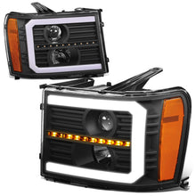 Load image into Gallery viewer, 07-13 GMC Sierra 1500 / 07-14 Sierra 2500 3500 C-Bar LED DRL Headlights