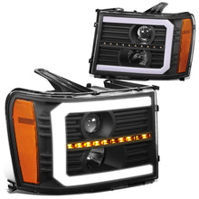 Load image into Gallery viewer, 07-13 GMC Sierra 1500 / 07-14 Sierra 2500 3500 C-Bar LED DRL Headlights
