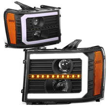 Load image into Gallery viewer, 07-13 GMC Sierra 1500 / 07-14 Sierra 2500 3500 C-Bar LED DRL Headlights