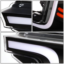 Load image into Gallery viewer, 2018-2021 Ford F-150 C-Bar LED DRL Sequential Headlights Black