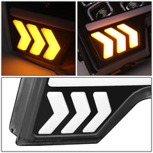 Load image into Gallery viewer, 09-14 Ford F-150 Projector LED DRL Halo Headlights Black Housing