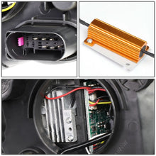 Load image into Gallery viewer, 15-18 Ford Focus Sequential Halo Projector Headlights Black Housing