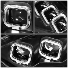 Load image into Gallery viewer, 15-18 Ford Focus Sequential Halo Projector Headlights Black Housing