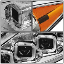 Load image into Gallery viewer, 2015-2018 Ford Focus Sequential Halo Projector Headlights Chrome