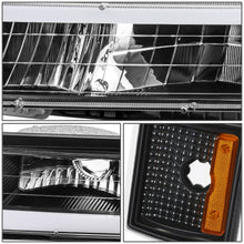 Load image into Gallery viewer, 94-00 GMC C/K Series Yukon Suburban Clear LED Bar Headlights