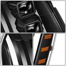 Load image into Gallery viewer, 07-14 Cadillac Escalade Quad Projector LED Switchback Headlights